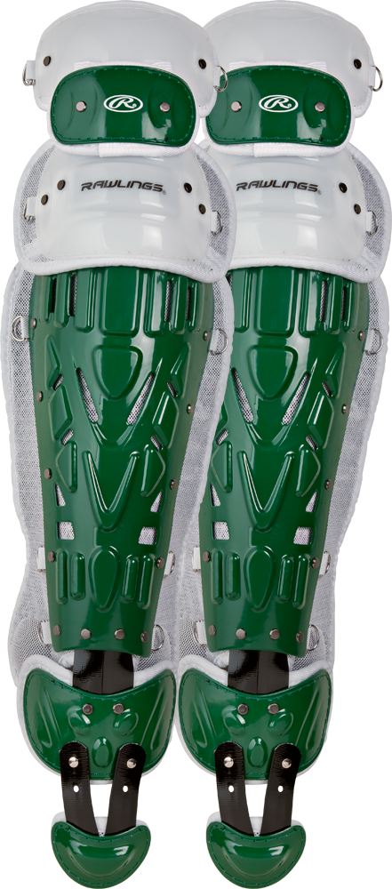 LGVEL Velo Adult Legguards dark green/white