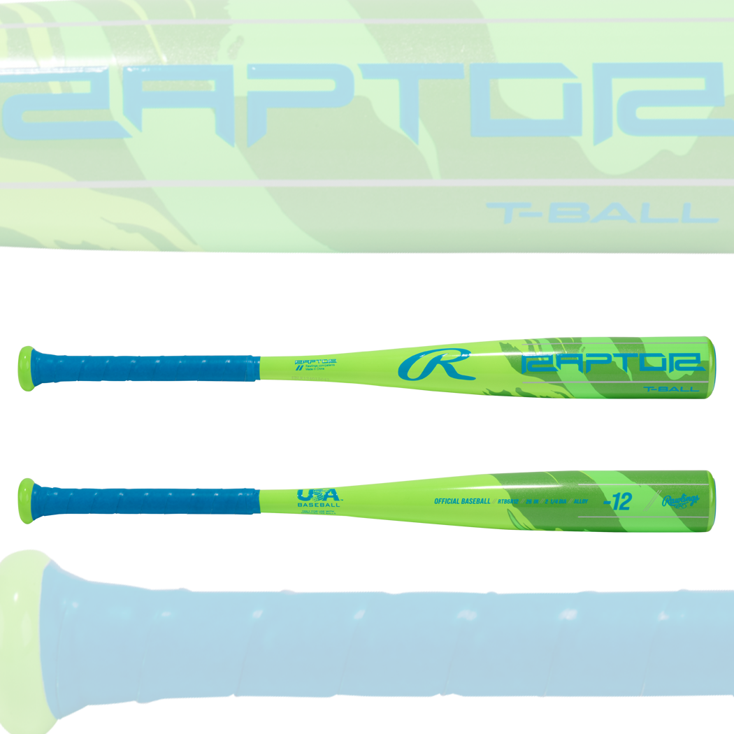 RTB6R12 Raptor T-Ball USA Baseball (-12)