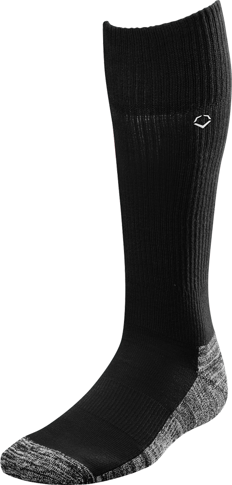 WTV4446 Solid Color Game Socks black