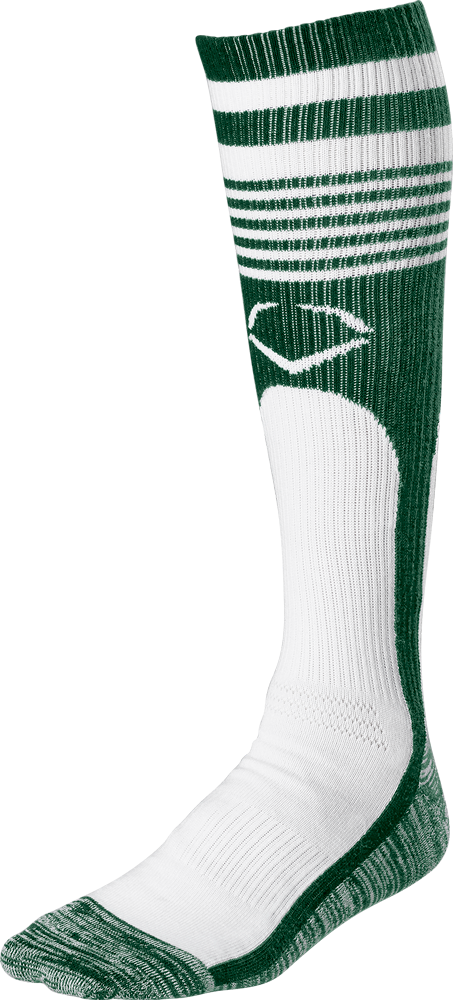 WTV4448 Throwback Game Socks dark green
