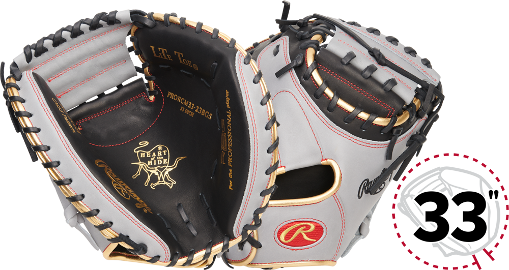 Heart of the Hide PRORCM33-23BGS Catcher Mitt