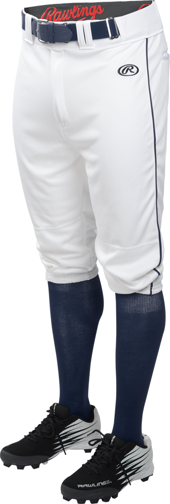 LNCHKPP Adult Launch Piped Knicker Pant white/navy