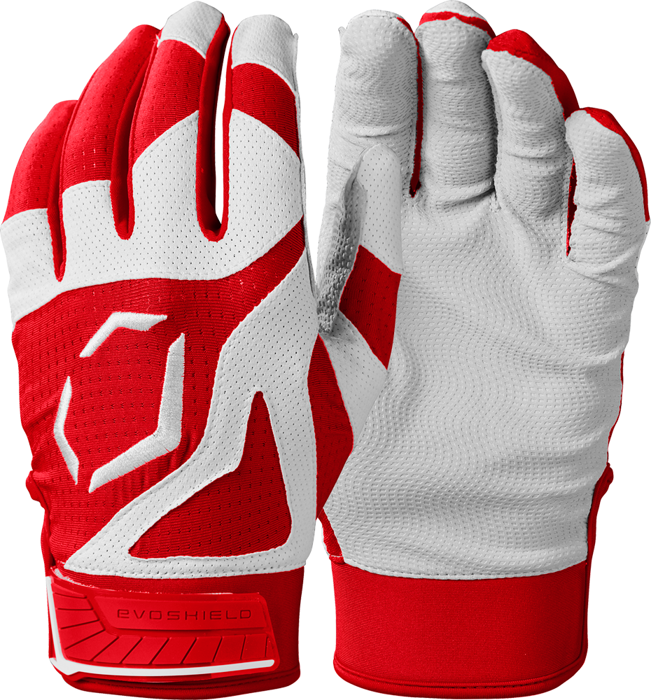 SRZ1 WB5712008 Adult Batting Glove Pair scarlet
