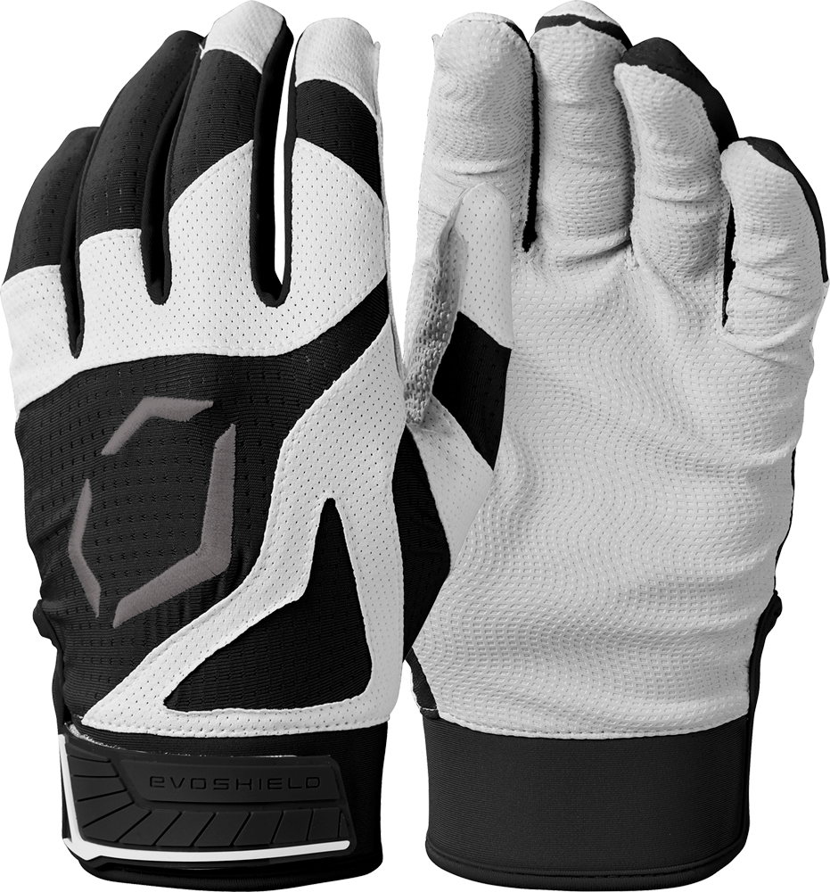 SRZ1 WB5712101 Youth Batting Glove Pair black