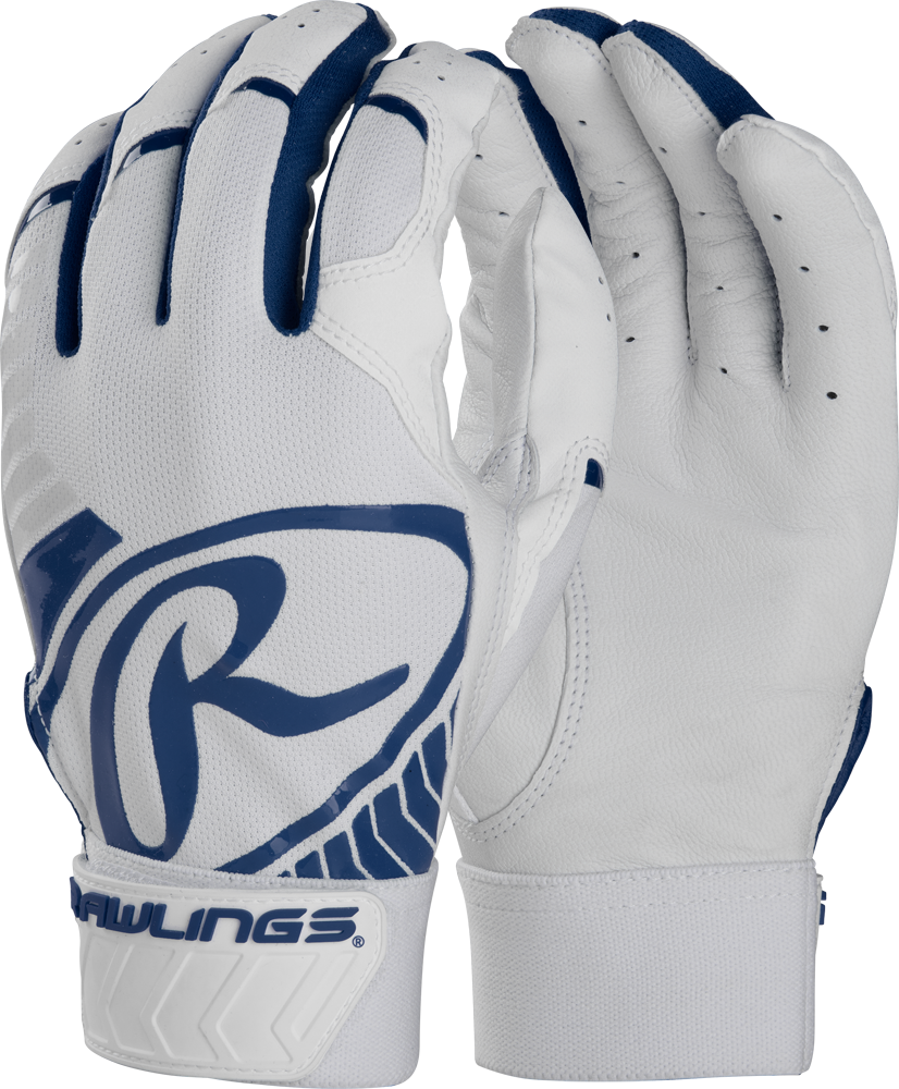 BR51BG Adult Batting Glove Pair navy