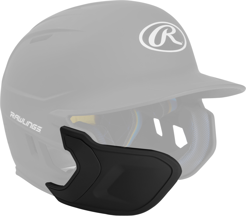 REXT-L Helmet Extension Left Handed Batter black
