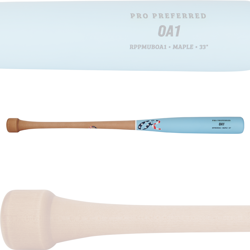 RPPM4UBOA1 Ozzie Albies OA1 Puck Knob Pro Preferred Maple